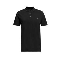 WE Fashion slim fit polo Black Uni - thumbnail