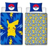 Dekbedovertrek set Pokémon 25 x 6 x 30 cm Multicolour Bed van 140 2 Onderdelen - thumbnail