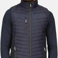Ragetta RG894 Navigate Hybrid Bodywarmer - Navy/Seal Grey - XXL - thumbnail
