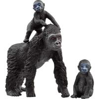 Schleich wildlife gorilla familie 42601 - thumbnail