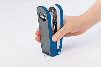 Novus nietmachine E 25 blauw