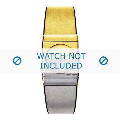 Jacob Jensen horlogeband 513 serie Rubber Bi-Color