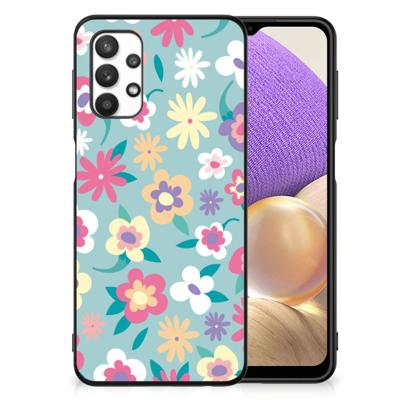 Samsung Galaxy A32 5G Bloemen Hoesje Flower Power