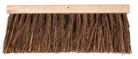 Bezem 41 cm breed natuurvezel haren Talen Tools - Talentools - thumbnail