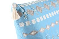 Kussen DKD Home Decor Blauw Wit 60 x 20 x 60 cm - thumbnail