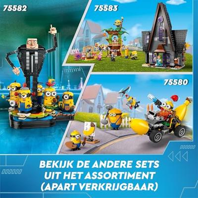 LEGO® Despicable Me 4 75583 huis van de Minions en Gru