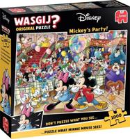 Puzzel Wasgij Original Mickey's Party 1000 stukjes - thumbnail