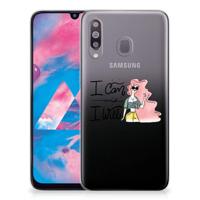 Samsung Galaxy M30 Telefoonhoesje met Naam i Can - thumbnail