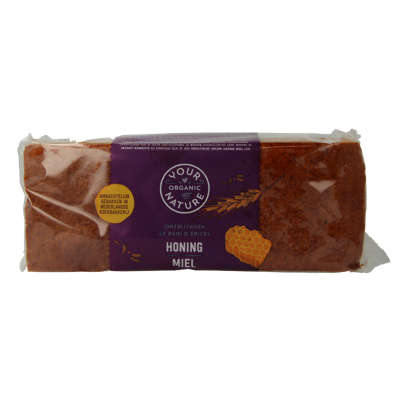 Your Organic Nature Ontbijtkoek honing - rogge bio 400 Gram