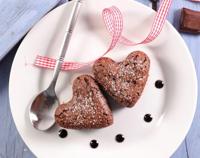 Patisse Mini Hartvormpjes 8 Vaks 29x17 cm Zwart/Siliconen - thumbnail