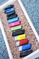 Verbatim Slider USB-stick 16 GB Zwart 98696 USB 2.0 - thumbnail