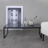 Nohr Salontafel 'Lenton' Marmer, 120 x 60cm, kleur Donkergrijs - thumbnail