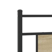 Bedframe zonder matras hout sonoma eikenkleurig 90x200 cm - thumbnail
