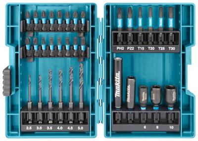 Makita B-66896 B-66896 Boor- en bitassortiment 33-delig