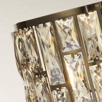 Searchlight Klassieke vloerlampBijou goud - EU6589AB - thumbnail