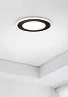 Trio InbouwverlichtingAura 14,8cm zwart - 652410132 - thumbnail