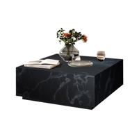 Salontafel Esma Zwart 90x90x35cm - thumbnail