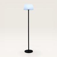 Staande lamp Nesari sole - Met afneembare voet en oplaadbaar via USB C of met solarenergie - Inclusief afstandsbediening om te kiezen uit zes RGB-kleuren - thumbnail