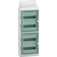Schneider Electric 13988 Mureva Verdeler voor vochtige ruimtes Opbouw (op muur) Aantal groepen: 48 Aantal rijen: 4 Inhoud: 1 stuk(s) - thumbnail