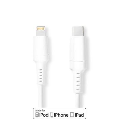 Apple Lightning Cable | Apple Lightning 8-Pin Male - USB-C | 2.0 m | White