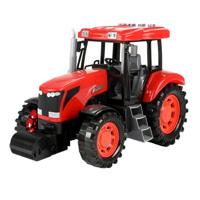 Toi-Toys Tractor Rood met Licht en Geluid - thumbnail