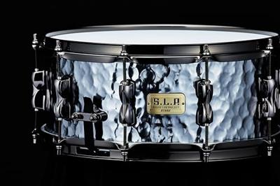 Tama LST146H S.L.P. Expressive Hammered Steel snaredrum 14 x 6 inch