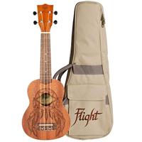 Flight Natural Series NUS350 Dreamcatcher sopraan ukelele met gigbag - thumbnail