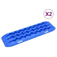 Gripplaten 2 st 106x30,5x7 cm nylon blauw - thumbnail