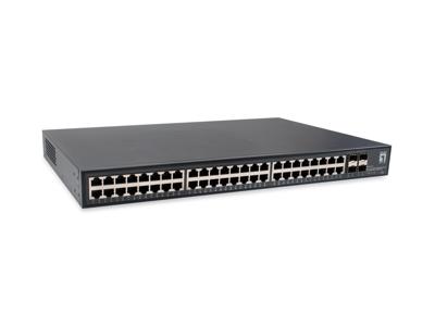 LevelOne GTU-5211 netwerk-switch Unmanaged Gigabit Ethernet (10/100/1000) Zwart