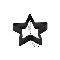 ECHTWERK Tafel accessoires (servetringen van ed, Zwart, 4-delig) - thumbnail