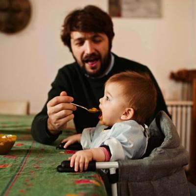 BAMBISOL zitverhoger - Comfort rugleuning - Afneembare en machinewasbare hoes - Meerpuntsbevestiging