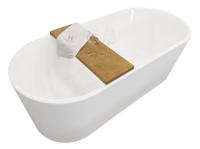 Wiesbaden Badplank Oak Strak 80x20x3 cm - thumbnail