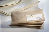 Avery Witte gerecycleerde universele etiketten ft 105 x 48 mm (b x h), 1.200 stuks, 12 per blad - thumbnail