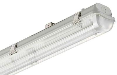 Philips LED Ledinaire WT050C 2xTLED L1500 LED-lamp voor vochtige ruimte LED T8 Wit Grijs, Wit Philips LED Ledinaire WT050C 2xTLED L1500 LED-lamp voor vochtige ruimte LED T8 Wit Grijs, Wit