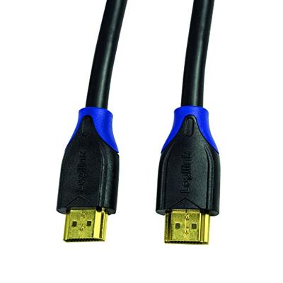 LogiLink CH0064 HDMI-kabel HDMI Aansluitkabel HDMI-A-stekker, HDMI-A-stekker 5.00 m Zwart 4K UHD, Audio Return Channel (ARC), Vergulde steekcontacten LogiLink CH0064 HDMI-kabel HDMI Aansluitkabel HDMI-A-stekker, HDMI-A-stekker 5.00 m Zwart 4K UHD, Audio Return Channel (ARC), Vergulde steekcontacten