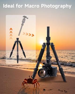 Rollei Compact Traveler No.1 aluminium statief zwart