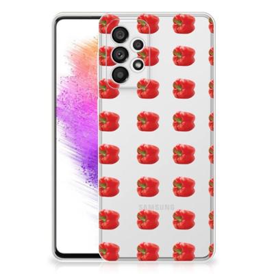 Samsung Galaxy A73 5G | Siliconen Case | Paprika Red