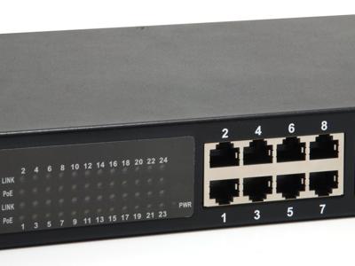 LevelOne GEP-2421 Unmanaged Gigabit Ethernet (10/100/1000) Power over Ethernet (PoE) Zwart - [GEP-24 LevelOne GEP-2421 Unmanaged Gigabit Ethernet (10/100/1000) Power over Ethernet (PoE) Zwart - [GEP-24