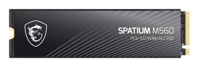 Hard Drive MSI SPATIUM M560 PCIE 5.0 NVME M.2 2TB 2 TB SSD Hard Drive MSI SPATIUM M560 PCIE 5.0 NVME M.2 2TB 2 TB SSD