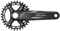 Shimano crankstel 10/11 speed deore fc-m5100-1 met 170mm crankarm 30t zwart - thumbnail