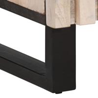 Dressoir 60x34x75 cm massief mangohout - thumbnail