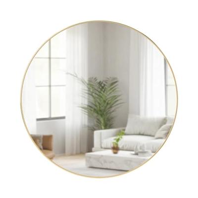 Umbra Hubba wandspiegel Rond Geelkoper Umbra Hubba wandspiegel Rond Geelkoper