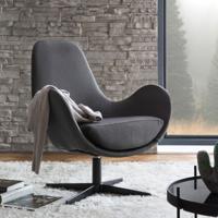 Artistiq Fauteuil 'Rémi' kleur grijs - thumbnail