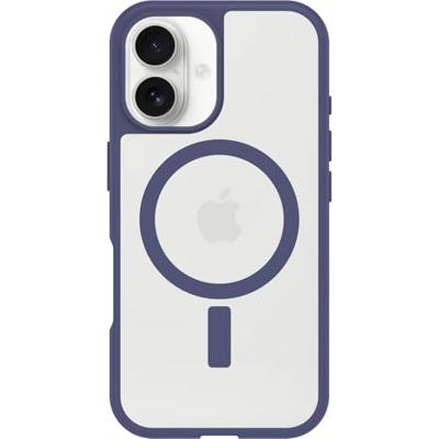 Otterbox React Backcover Apple iPhone 16 Lila, Transparant Inductieve lading, MagSafe compatible Otterbox React Backcover Apple iPhone 16 Lila, Transparant Inductieve lading, MagSafe compatible