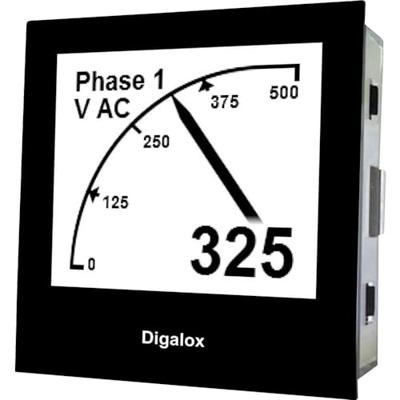 TDE Instruments DPM72-MPN Digitaal inbouwmeetapparaat Spanning: AC 0 - 500 V, stroom: +-60 mV, frequentie: 10 - 500 Hz TDE Instruments DPM72-MPN Digitaal inbouwmeetapparaat Spanning: AC 0 - 500 V, stroom: +-60 mV, frequentie: 10 - 500 Hz