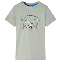 VidaXL Kindershirt 140 lichtkakikleurig - thumbnail