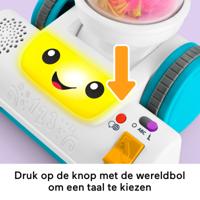 Fisher-Price Leerplezier Lachen & Leren 2-in-1 stofzuiger - thumbnail