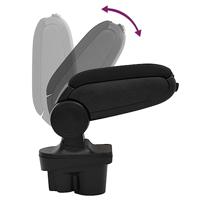 VidaXL Armsteun 13x36x(30-46) cm abs zwart - thumbnail