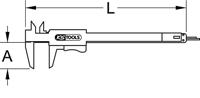 KS Tools 300.0510 NEW-50293 Zakschuifmaat - thumbnail