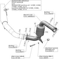LeoVince reserve buis ers tube cat leo o.abe - thumbnail